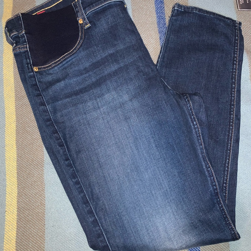 7 for All Mankind Maternity Jeans: Skinny Ankle - Picture 5 of 7
